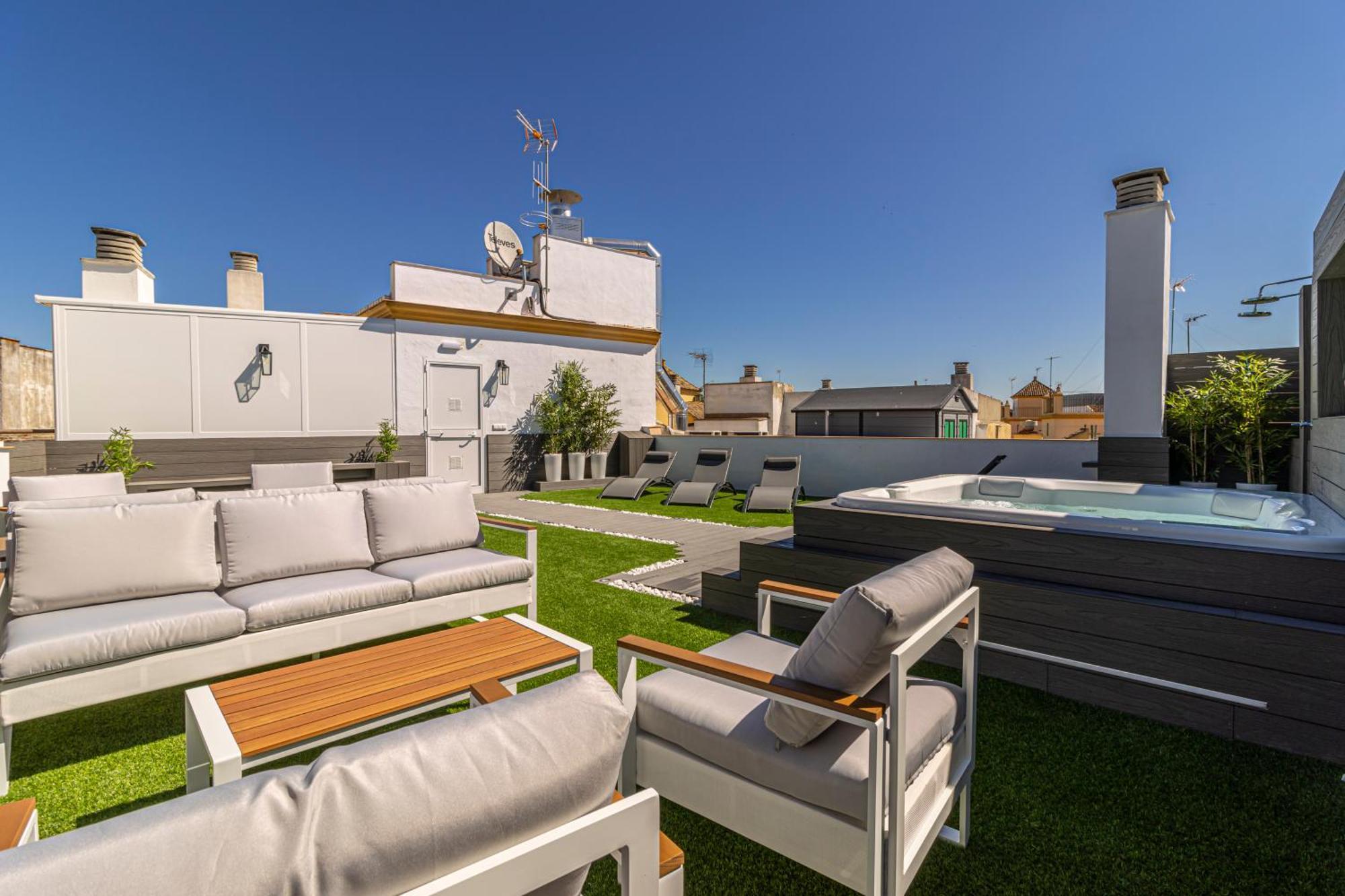 Allo Apartments Plateros Centro Jacuzzi Comunitario Jerez de la Frontera Eksteriør bilde